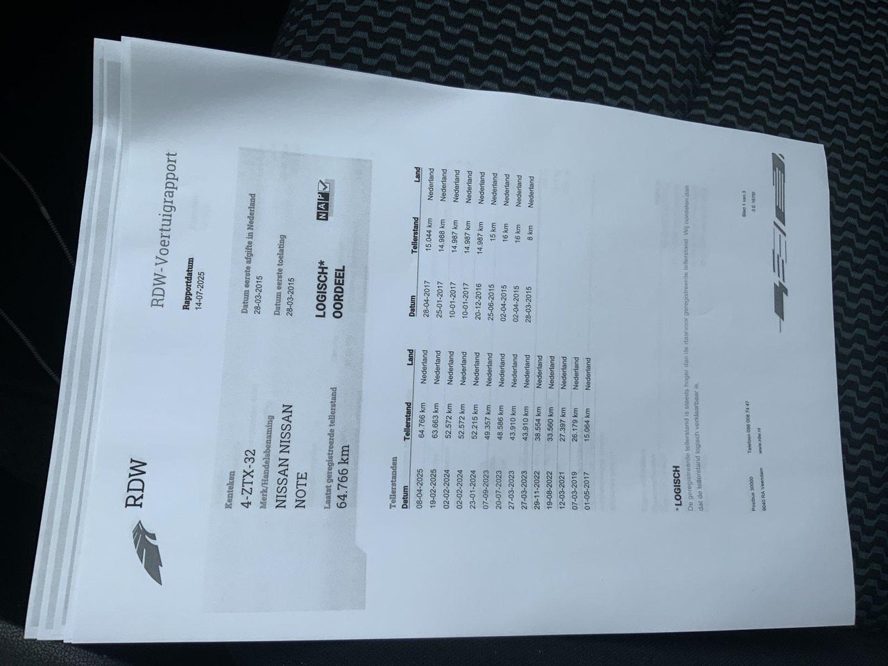Nissan Note 1.2 Connect Edition | 4-ZTX-32 | 67.158 km | 2015 - Automobil: slika 4 Nissan Note 1.2 Connect Edition | 4-ZTX-32 | 67.158 km | 2015 - Automobil: slika 4