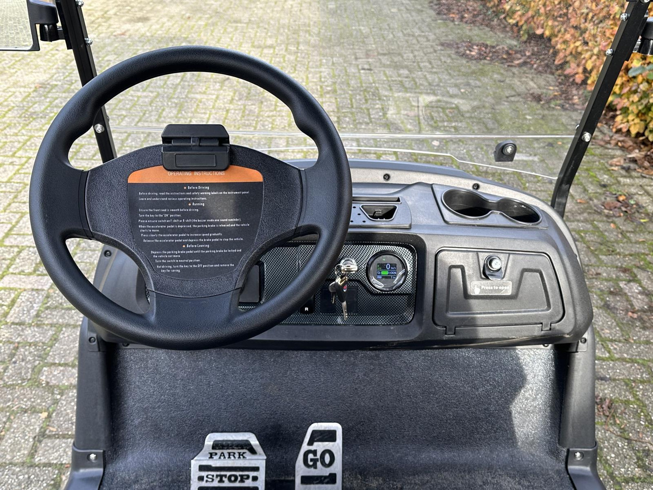 OX ZG2 2-zit Golfkar Grijs (Demo) - Golf auto: slika 5 OX ZG2 2-zit Golfkar Grijs (Demo) - Golf auto: slika 5