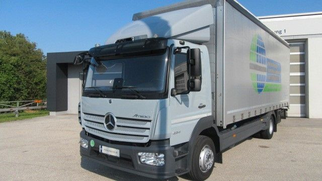 Mercedes-Benz 1224L Pr.LBW 2 to. langes Blatt, Tacho 4.1 - Kamion sa ceradom: slika 1 Mercedes-Benz 1224L Pr.LBW 2 to. langes Blatt, Tacho 4.1 - Kamion sa ceradom: slika 1