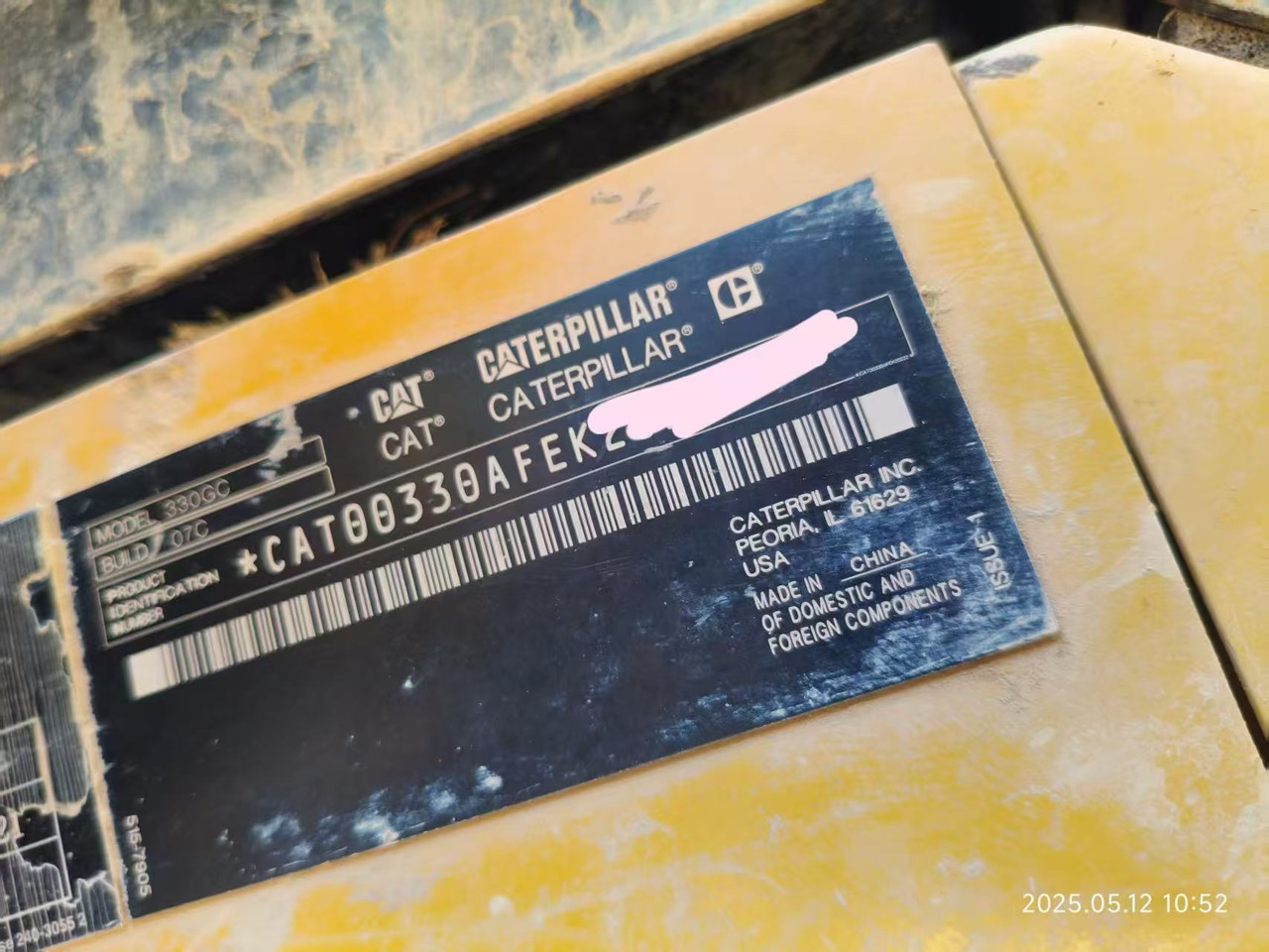 Bager guseničar novi CATPILLAR CAT330GC: slika 10