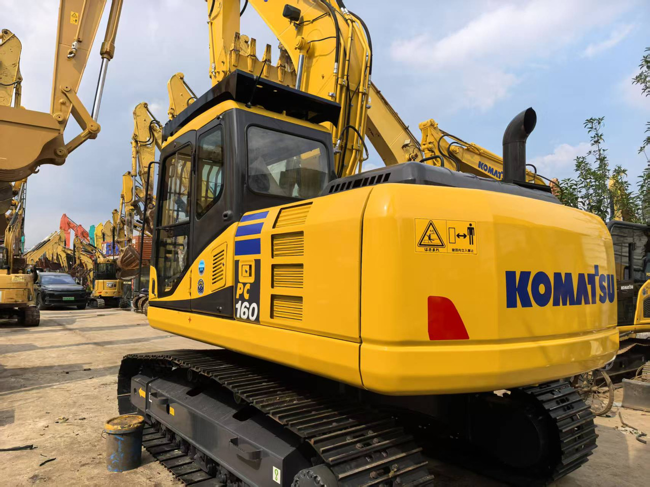 KOMATSU PC160 - Bager guseničar: slika 1 KOMATSU PC160 - Bager guseničar: slika 1