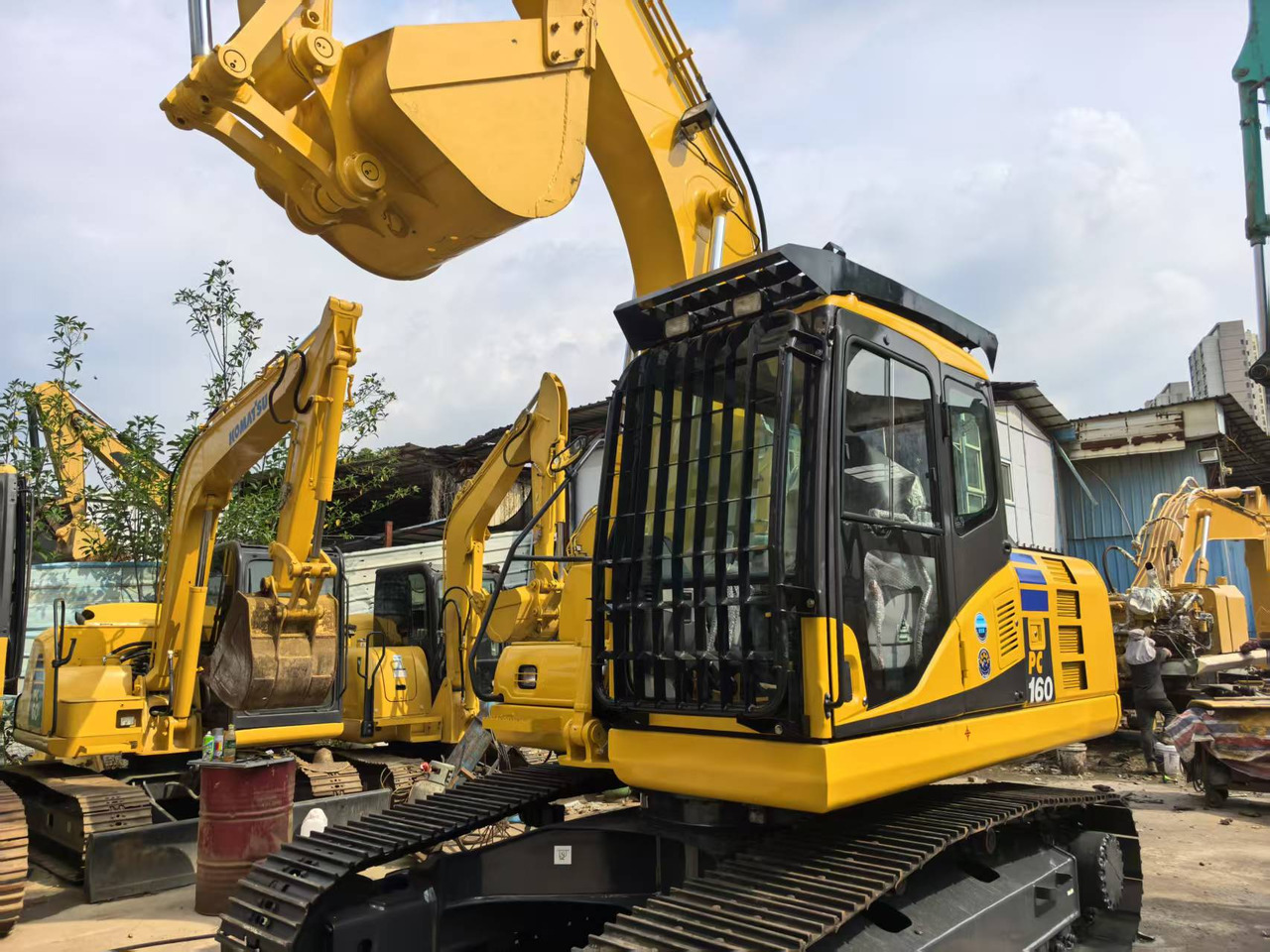 KOMATSU PC160 - Bager guseničar: slika 4 KOMATSU PC160 - Bager guseničar: slika 4