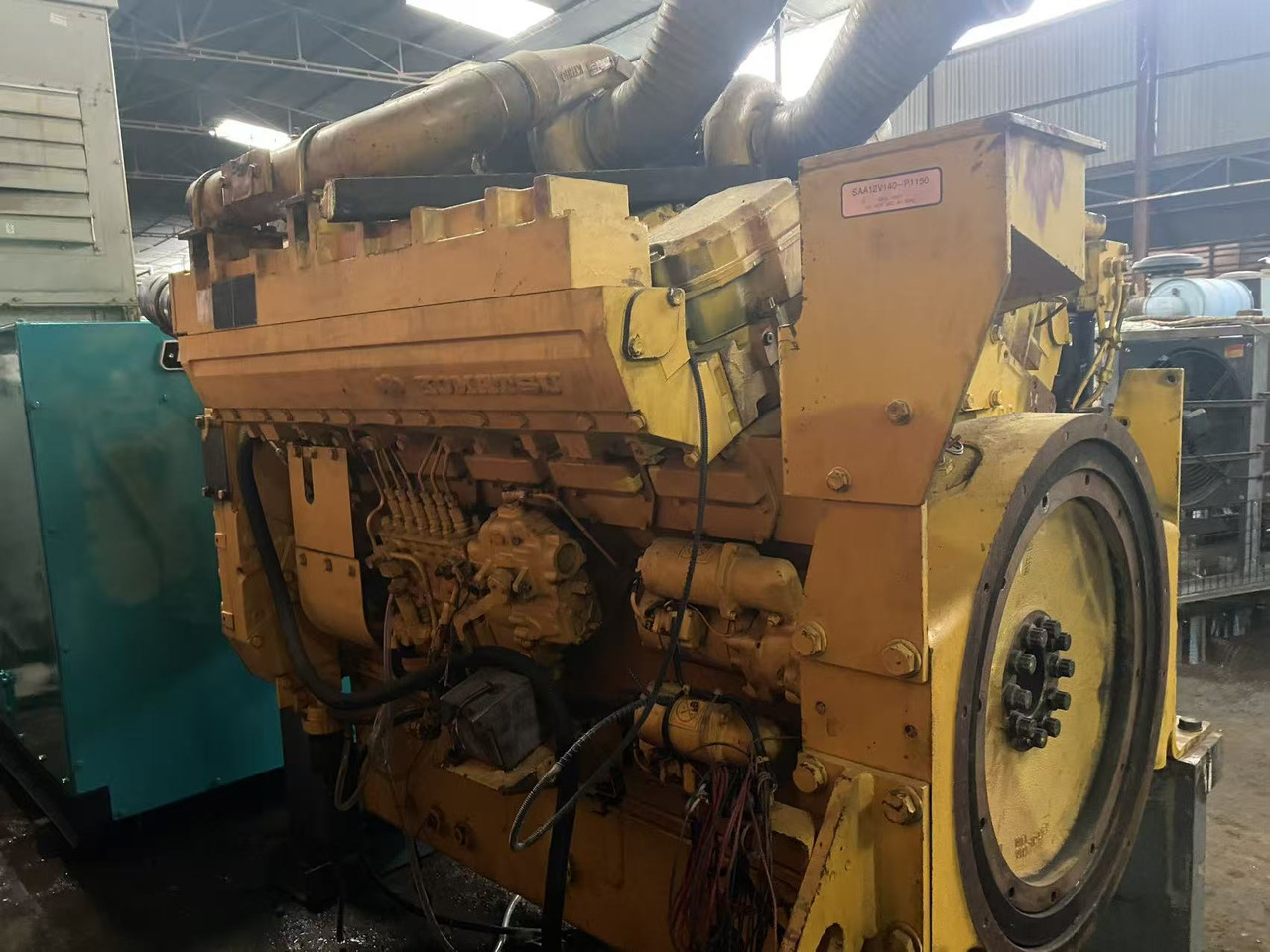 KOMATSU SAA12V140E - Motor za HVAC oprema: slika 2 KOMATSU SAA12V140E - Motor za HVAC oprema: slika 2