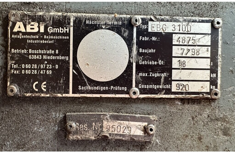 Abi RE 10/12000 - Veliki kamon za bušenje: slika 4 Abi RE 10/12000 - Veliki kamon za bušenje: slika 4