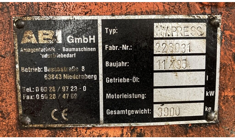 Abi RE 12/14300 - Malj za nabijanje: slika 5 Abi RE 12/14300 - Malj za nabijanje: slika 5