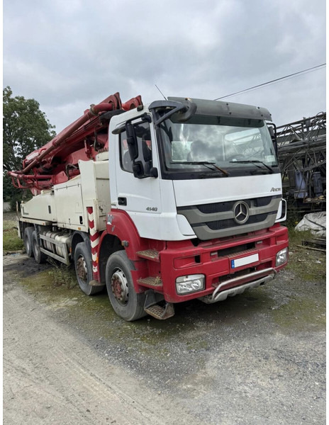 Putzmeister 47 - 5 on Mercedes Benz - Stacionarna pumpa za beton: slika 1 Putzmeister 47 - 5 on Mercedes Benz - Stacionarna pumpa za beton: slika 1