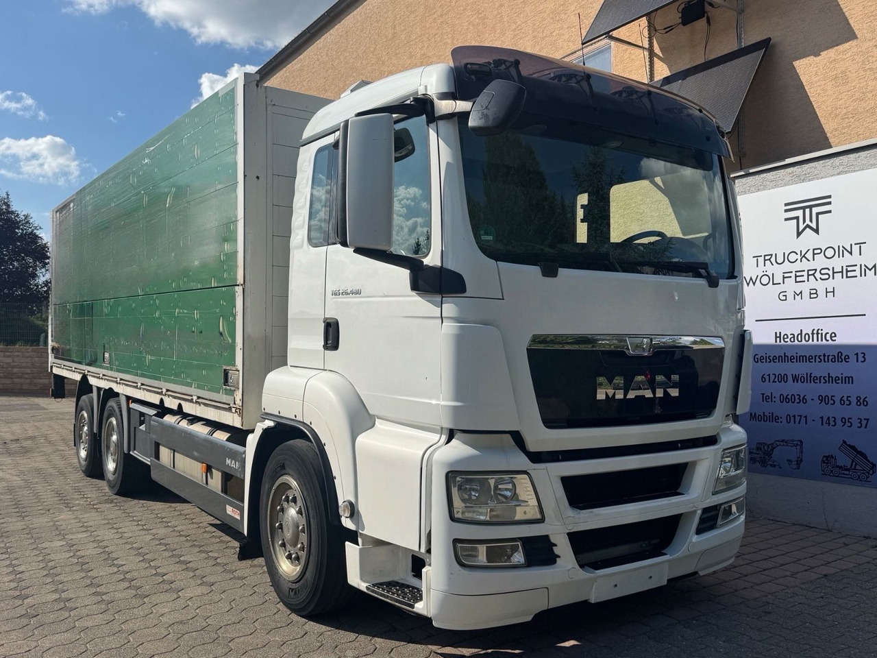 MAN TGS 26.480/Lenk-Lift/Kamera/AHK/Staplerhalterung - Kamion za prevoz boca: slika 1 MAN TGS 26.480/Lenk-Lift/Kamera/AHK/Staplerhalterung - Kamion za prevoz boca: slika 1