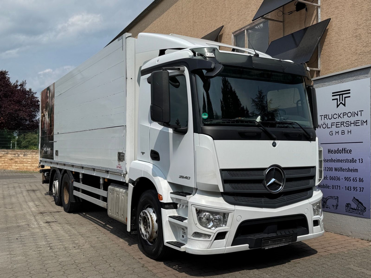 Mercedes-Benz 2540/LBW/2xAHK/Lenk-Lift/Kamera/4inStock - Kamion za prevoz boca: slika 1 Mercedes-Benz 2540/LBW/2xAHK/Lenk-Lift/Kamera/4inStock - Kamion za prevoz boca: slika 1