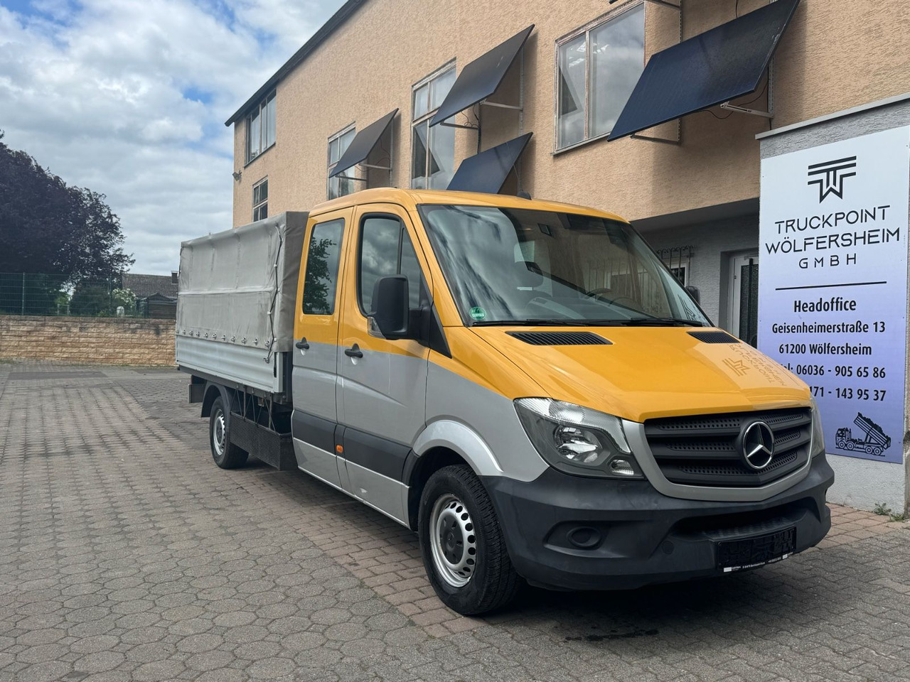 Mercedes-Benz 316 CDI/DK/Ahk/Top-Zustand/Tüv-Neu! - Dostavno vozilo sa ceradom, Dostavno vozilo sa duplom kabinom: slika 1 Mercedes-Benz 316 CDI/DK/Ahk/Top-Zustand/Tüv-Neu! - Dostavno vozilo sa ceradom, Dostavno vozilo sa duplom kabinom: slika 1