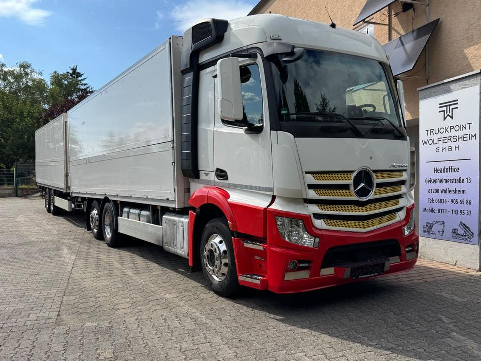 Mercedes-Benz Actros 2545/2xLBW/Klima/Kamera/kpl.Zug - Kamion sa zatvorenim sandukom: slika 1 Mercedes-Benz Actros 2545/2xLBW/Klima/Kamera/kpl.Zug - Kamion sa zatvorenim sandukom: slika 1