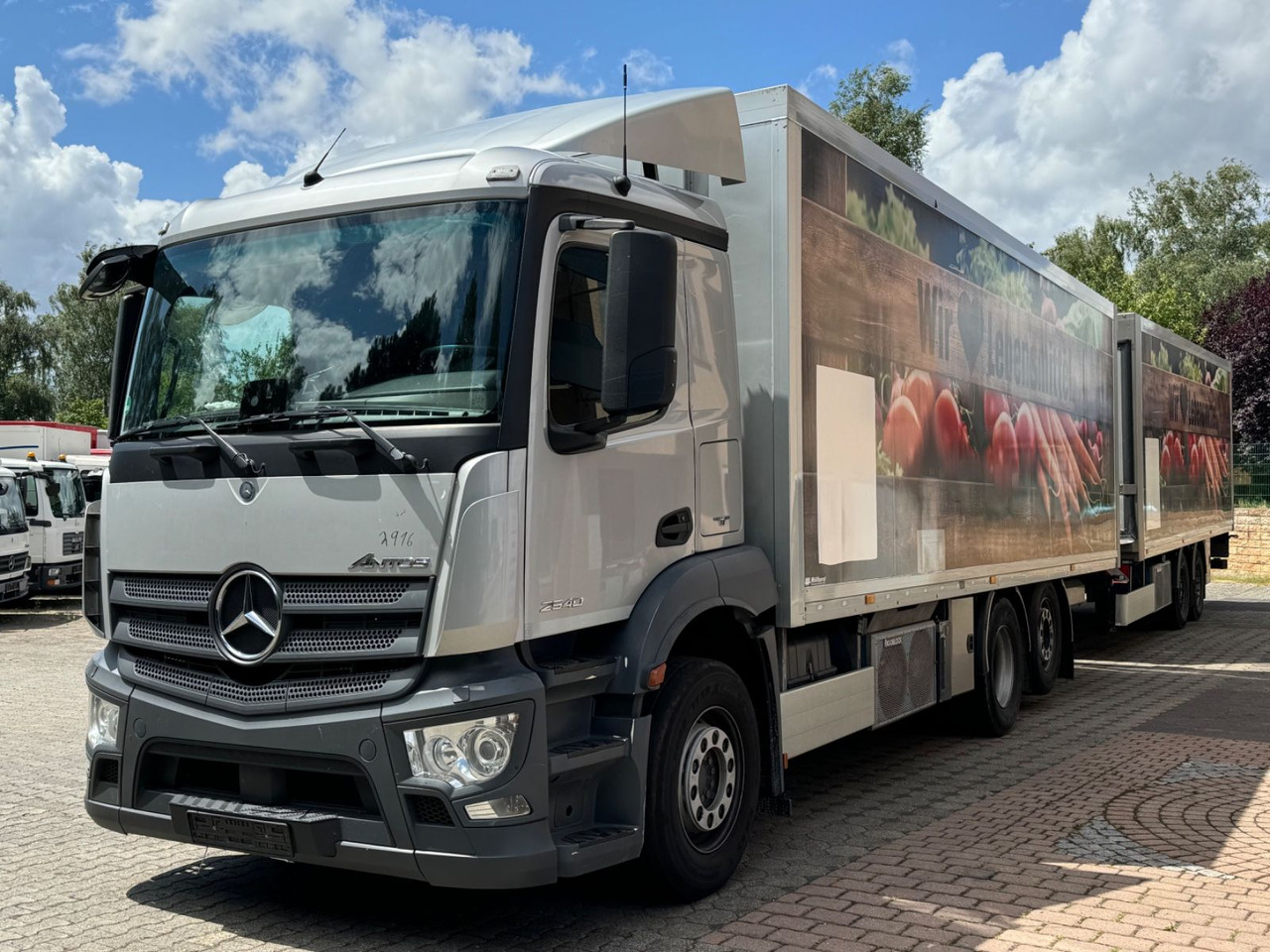 Mercedes-Benz Antos 2540/Durchladbar/Frigoblock/2x LBW/kpl.Zug - Hladnjača: slika 2 Mercedes-Benz Antos 2540/Durchladbar/Frigoblock/2x LBW/kpl.Zug - Hladnjača: slika 2
