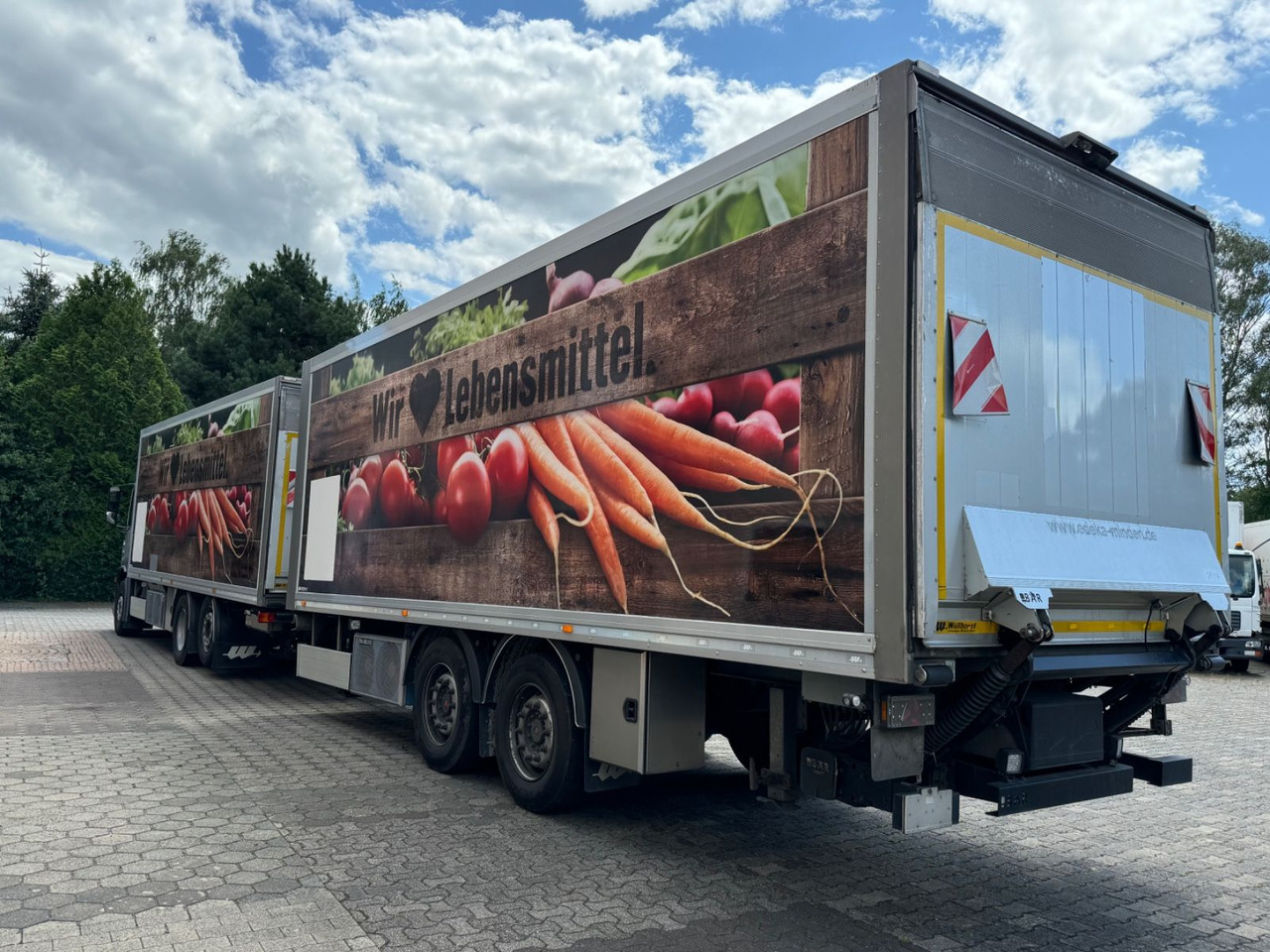 Mercedes-Benz Antos 2540/Durchladbar/Frigoblock/2x LBW/kpl.Zug - Hladnjača: slika 5 Mercedes-Benz Antos 2540/Durchladbar/Frigoblock/2x LBW/kpl.Zug - Hladnjača: slika 5