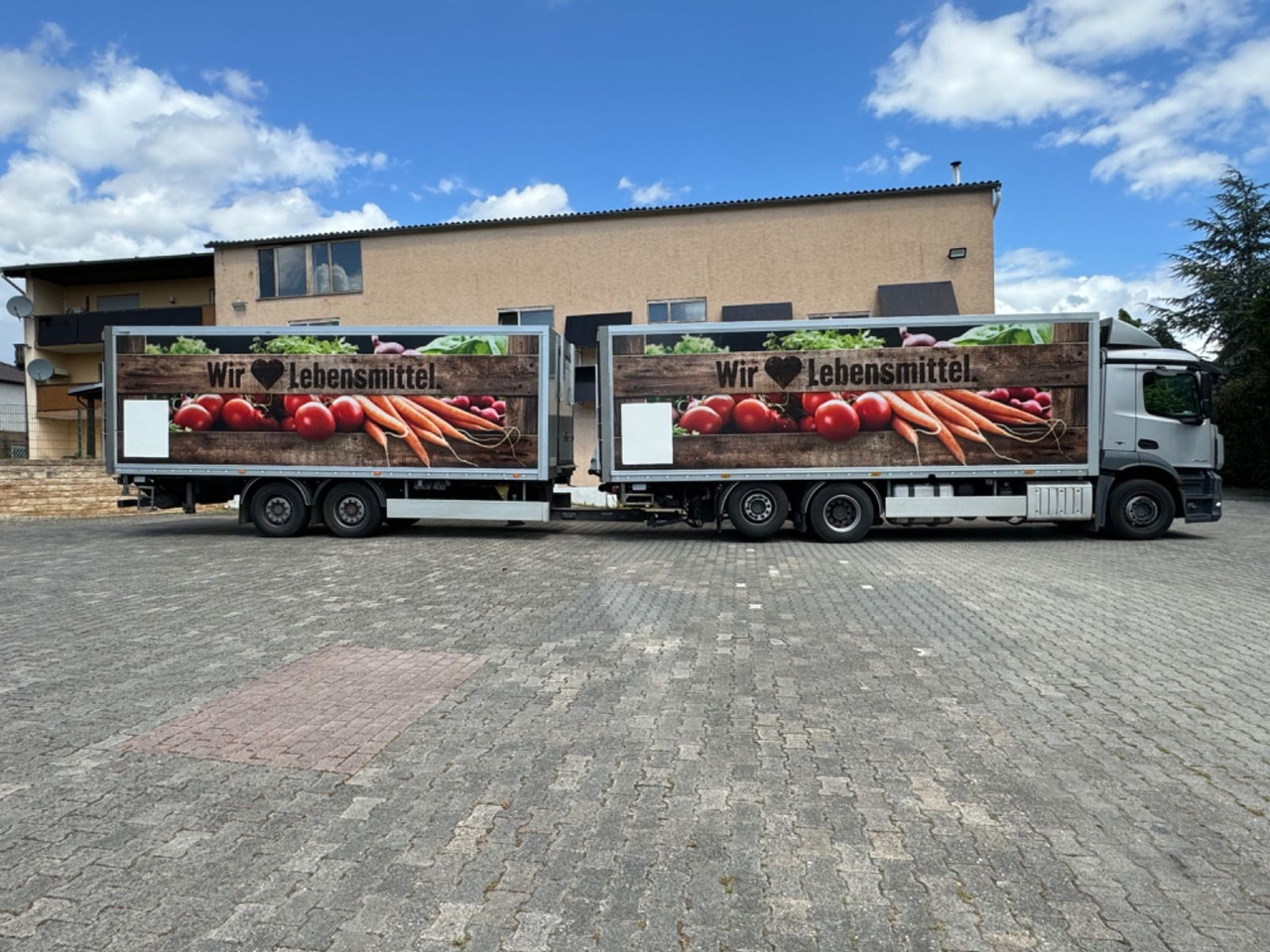 Mercedes-Benz Antos 2540/Durchladbar/Frigoblock/2x LBW/kpl.Zug - Hladnjača: slika 3 Mercedes-Benz Antos 2540/Durchladbar/Frigoblock/2x LBW/kpl.Zug - Hladnjača: slika 3