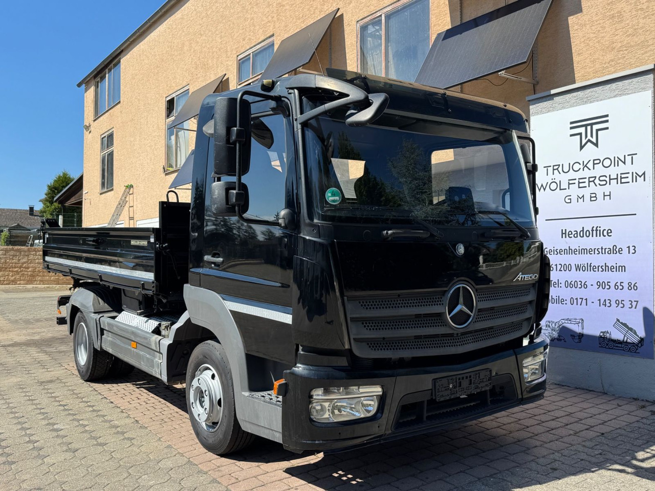 Mercedes-Benz Atego 818/MEILLER/B-B/Klima/aus1.Hand - Dostavno vozilo istovarivač: slika 1 Mercedes-Benz Atego 818/MEILLER/B-B/Klima/aus1.Hand - Dostavno vozilo istovarivač: slika 1