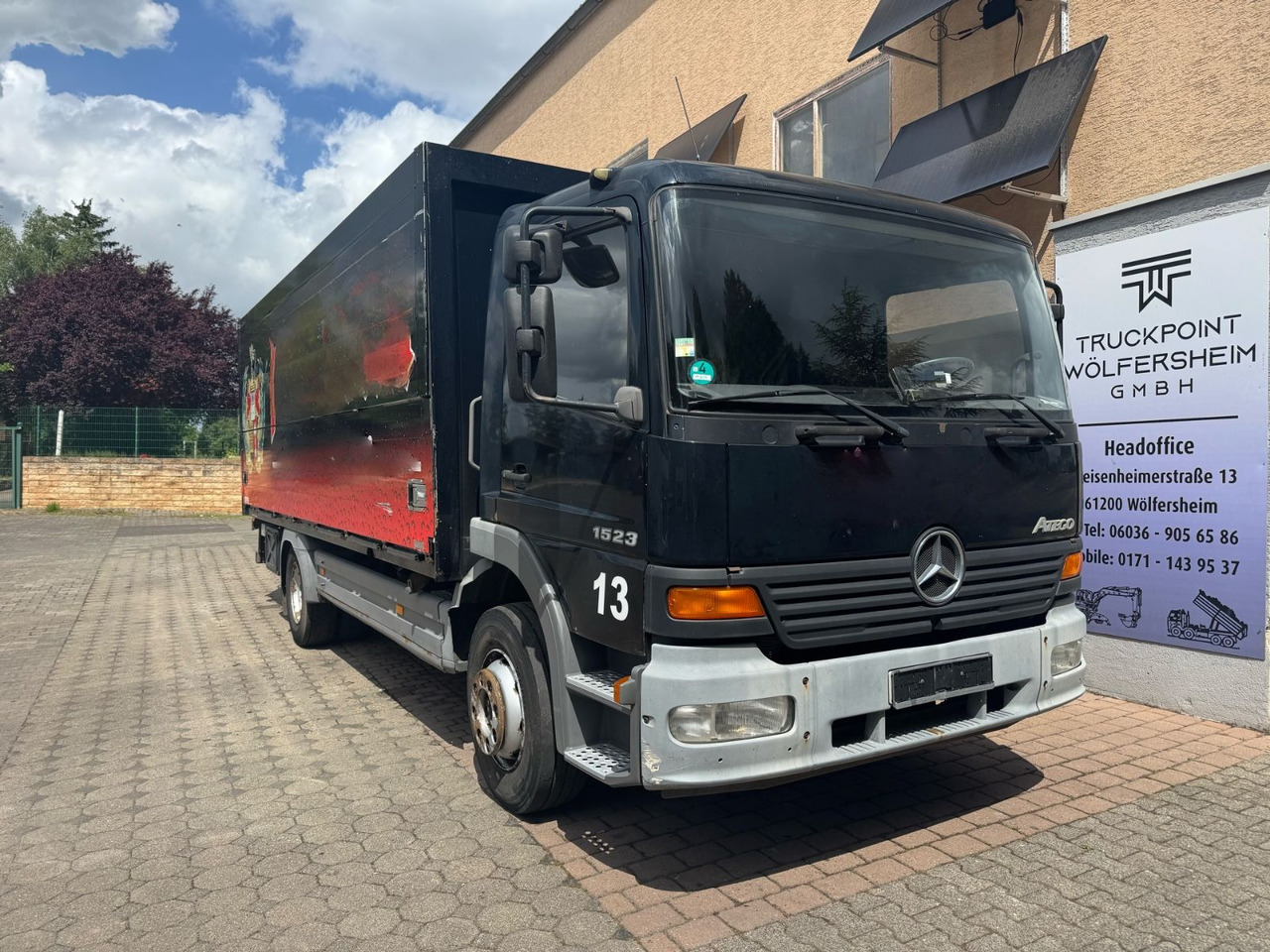 Mercedes-Benz Atego1523/B-L/LBW/AHK/aus.1Hand - Kamion za prevoz boca: slika 1 Mercedes-Benz Atego1523/B-L/LBW/AHK/aus.1Hand - Kamion za prevoz boca: slika 1