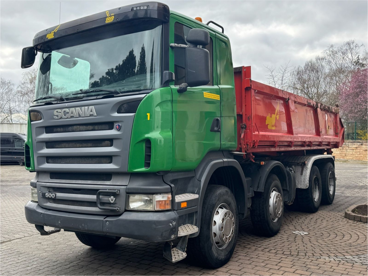 Scania R500/V8/BB/KLIMA/8x4/Dautel/Top-Zustand! - Istovarivač: slika 2 Scania R500/V8/BB/KLIMA/8x4/Dautel/Top-Zustand! - Istovarivač: slika 2