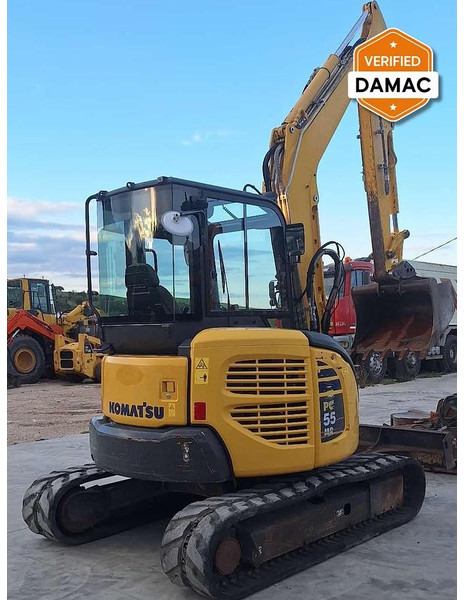 Komatsu PC55 - Mini bager: slika 1 Komatsu PC55 - Mini bager: slika 1