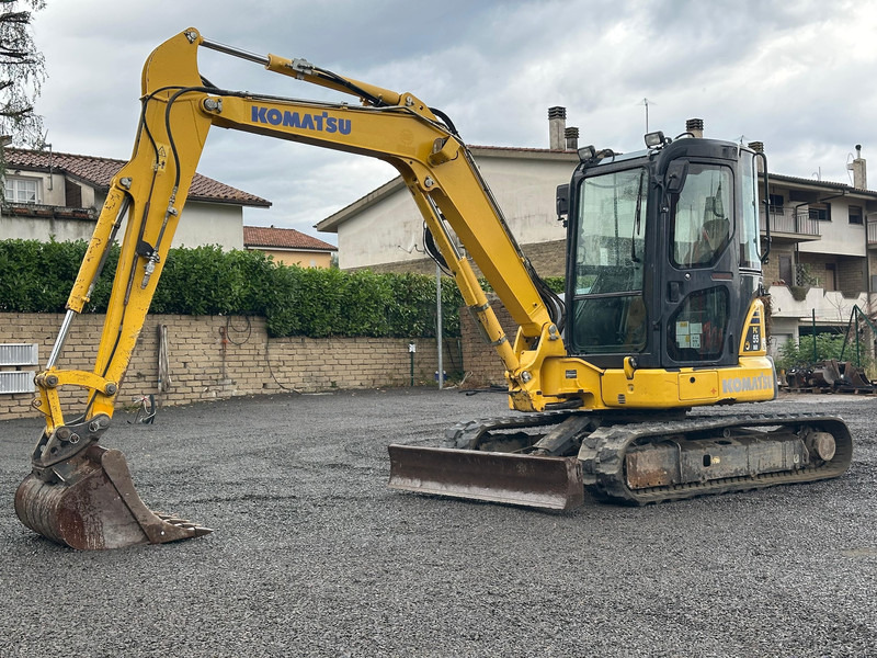 Komatsu PC55-MR3 - Mini bager: slika 1 Komatsu PC55-MR3 - Mini bager: slika 1