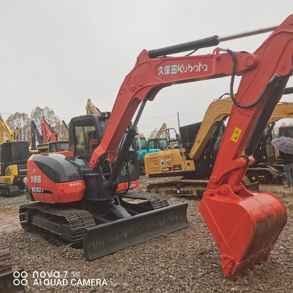 KUBOTA KX183 - Bager guseničar: slika 1 KUBOTA KX183 - Bager guseničar: slika 1