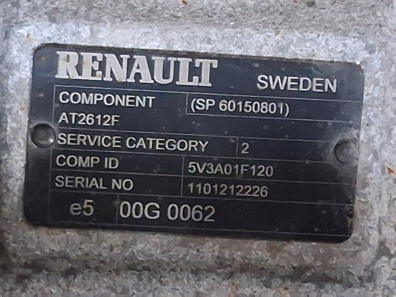 I-SHIFT RENAULT GAMA T EVO VOLVO FH 4 5 AUTOMAT AT2612 F RETARDER - Menjač: slika 5 I-SHIFT RENAULT GAMA T EVO VOLVO FH 4 5 AUTOMAT AT2612 F RETARDER - Menjač: slika 5