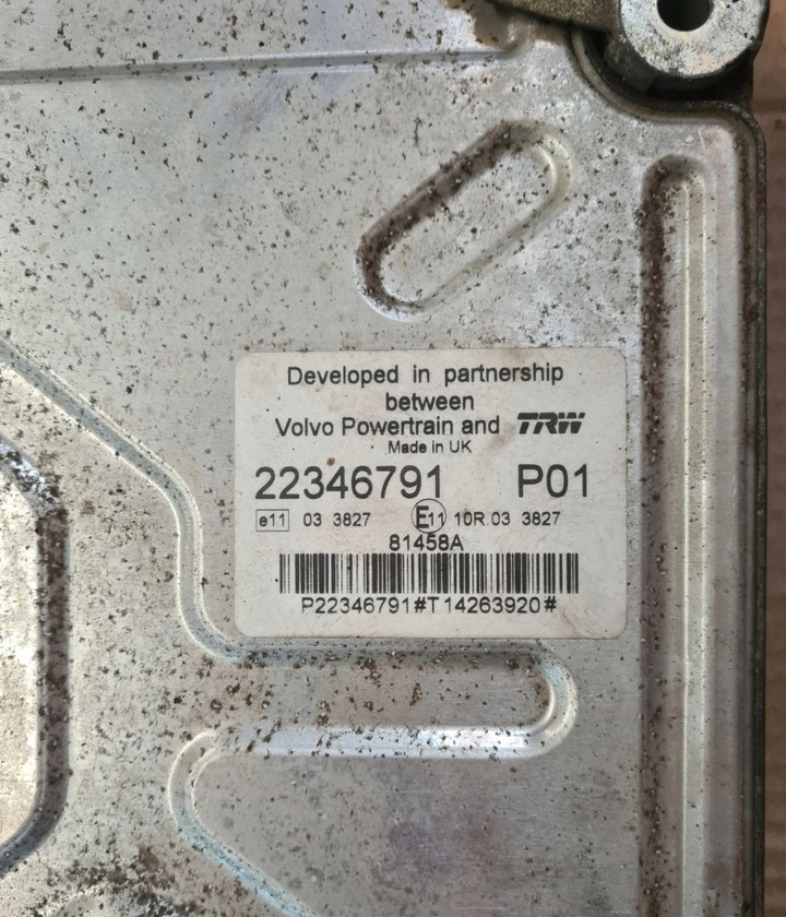 KASETA KOMPUTER MODUŁ SILNIKA ECU VOLVO FH 16 D16E EURO 5 22346791 P01 - Upravljačka jedinica: slika 3 KASETA KOMPUTER MODUŁ SILNIKA ECU VOLVO FH 16 D16E EURO 5 22346791 P01 - Upravljačka jedinica: slika 3