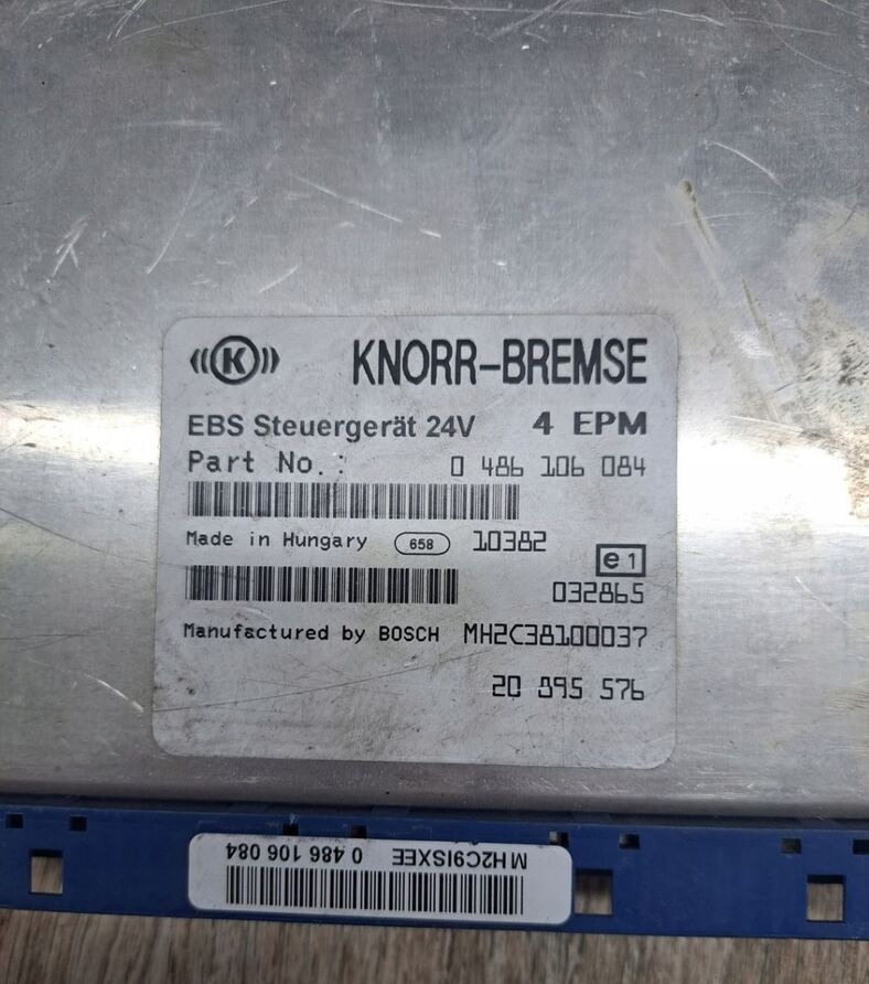 Knorr-Bremse Renault PREMIUM MAGNUM DXI - Upravljačka jedinica za Kamion: slika 2 Knorr-Bremse Renault PREMIUM MAGNUM DXI - Upravljačka jedinica za Kamion: slika 2