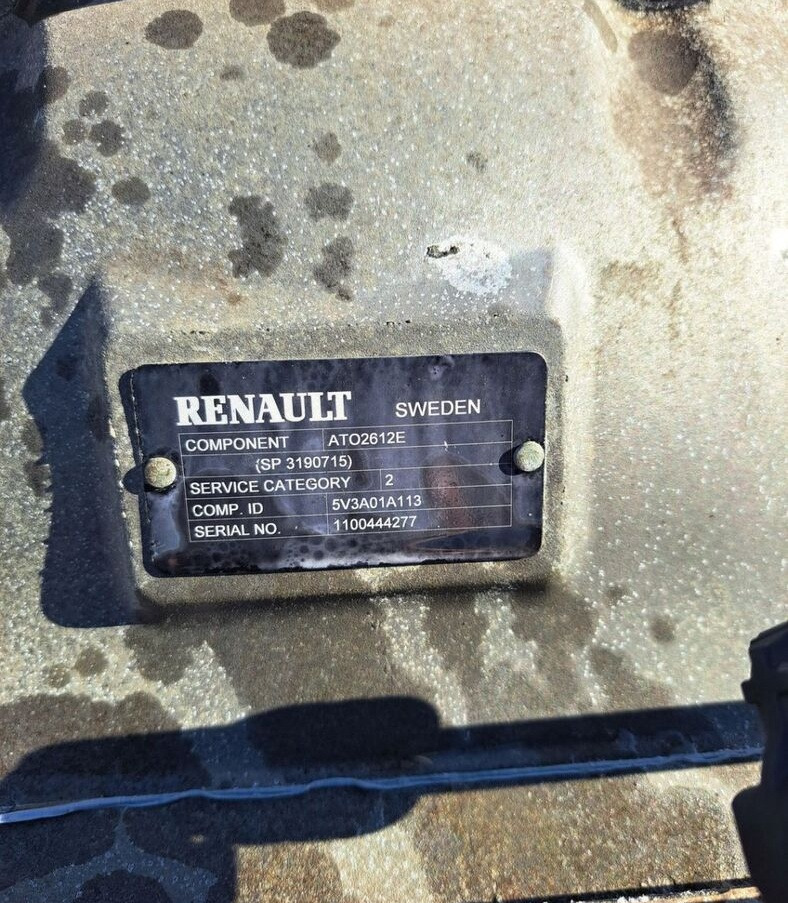 Volvo SKRZYNIA BIEGÓW RENAULT GAMA T ATO2612E VOLVO FH 4 ATO - Menjač za Kamion: slika 4 Volvo SKRZYNIA BIEGÓW RENAULT GAMA T ATO2612E VOLVO FH 4 ATO - Menjač za Kamion: slika 4