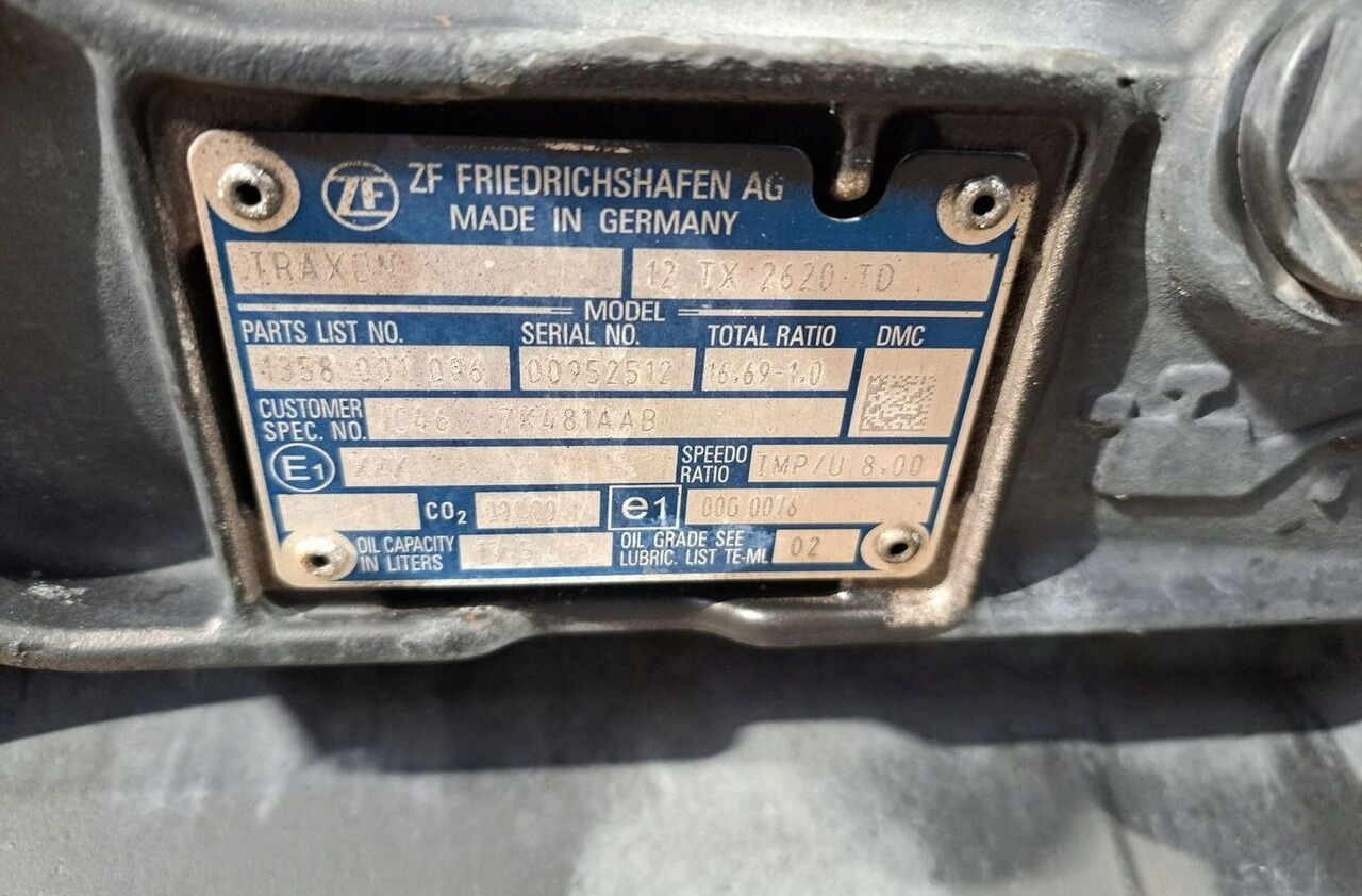 ZF TRAXON - Menjač za Kamion: slika 5 ZF TRAXON - Menjač za Kamion: slika 5