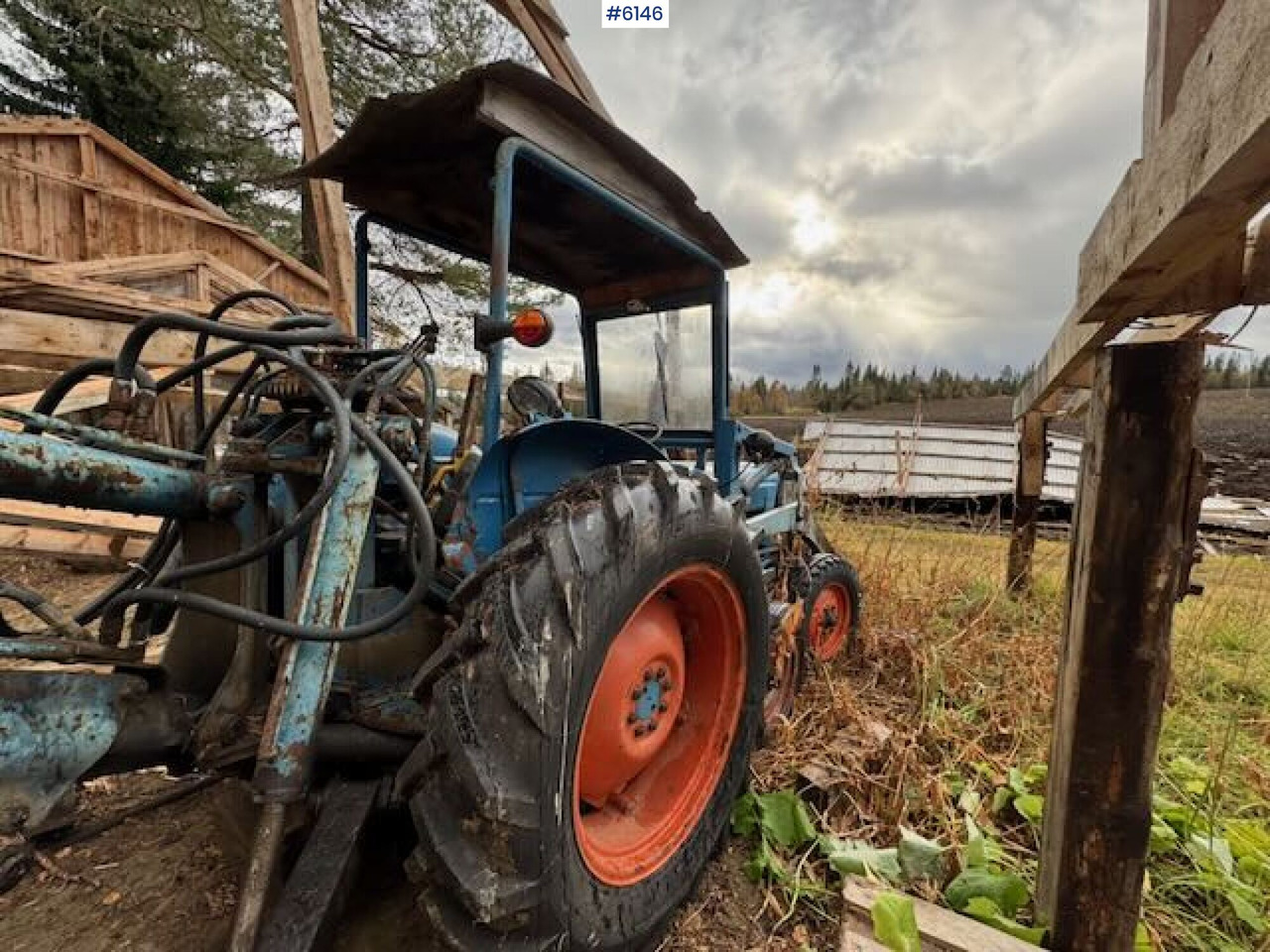 1962 Fordson Dexta with Hamjern backhoe attachment - Traktor: slika 5 1962 Fordson Dexta with Hamjern backhoe attachment - Traktor: slika 5
