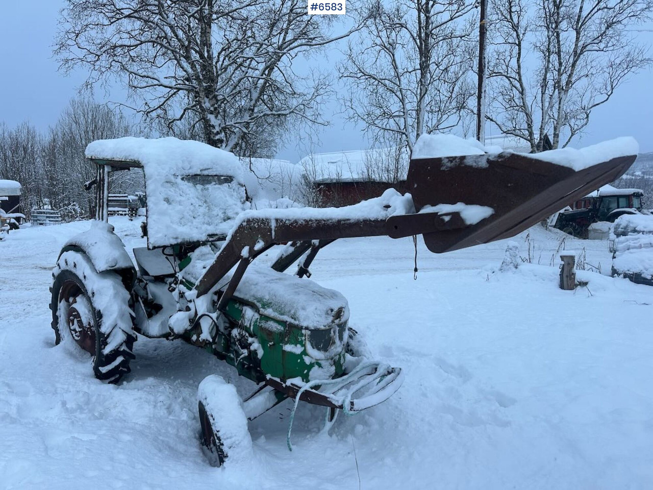 1969 Deutz D5005 tractor w/ front loader. Rep. object. - Traktor: slika 4 1969 Deutz D5005 tractor w/ front loader. Rep. object. - Traktor: slika 4