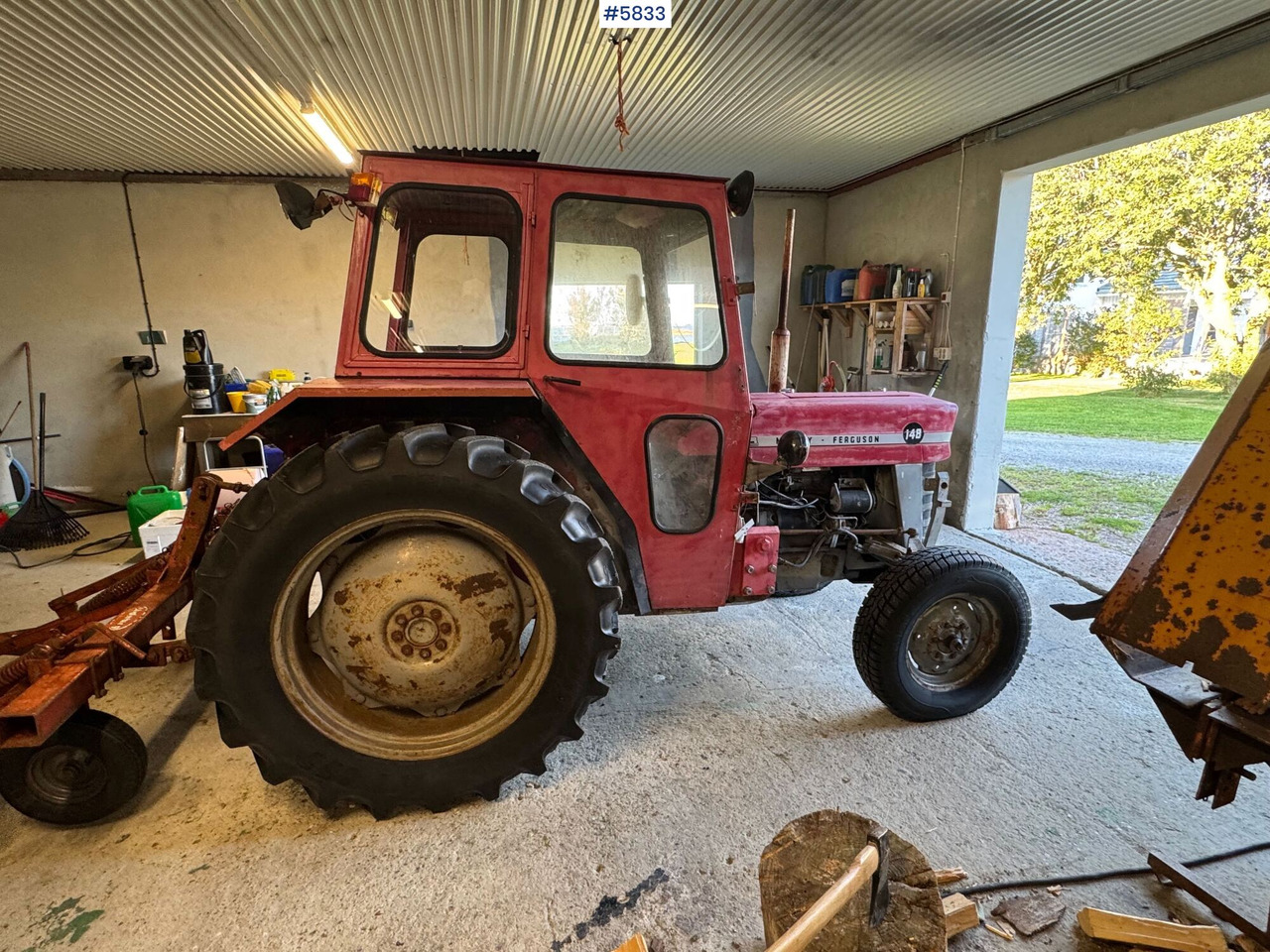 1974 Massey ferguson 148. SE VIDEO! - Traktor: slika 4 1974 Massey ferguson 148. SE VIDEO! - Traktor: slika 4