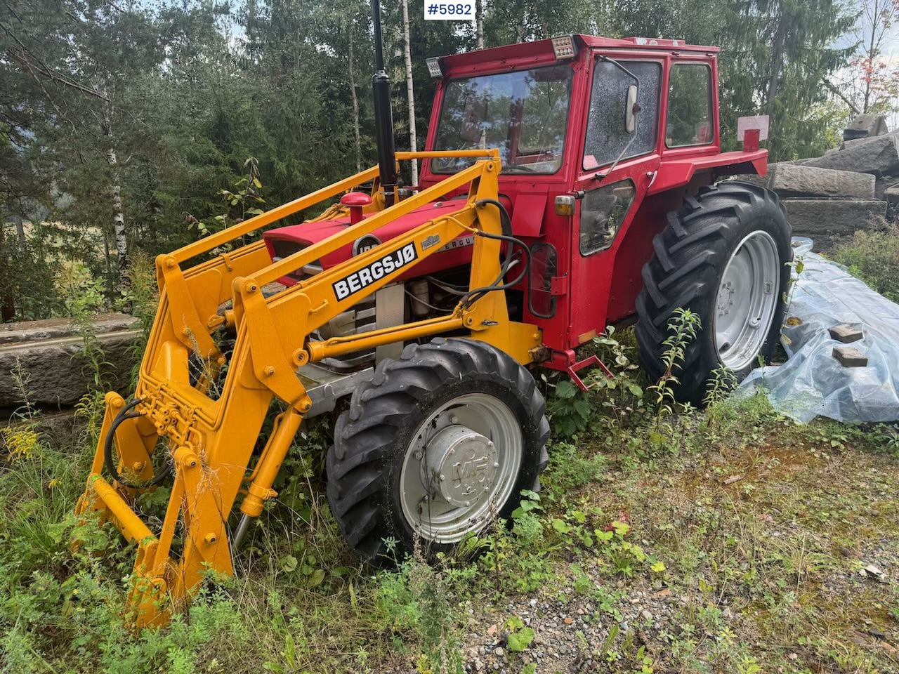 1975 Massey Ferguson 168 4x4 w/ loader - Traktor: slika 1 1975 Massey Ferguson 168 4x4 w/ loader - Traktor: slika 1