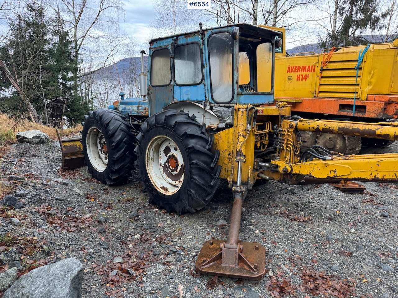 1976 Ford County 854T Super 4 w/ Hymas excavator attachment. - Traktor: slika 4 1976 Ford County 854T Super 4 w/ Hymas excavator attachment. - Traktor: slika 4