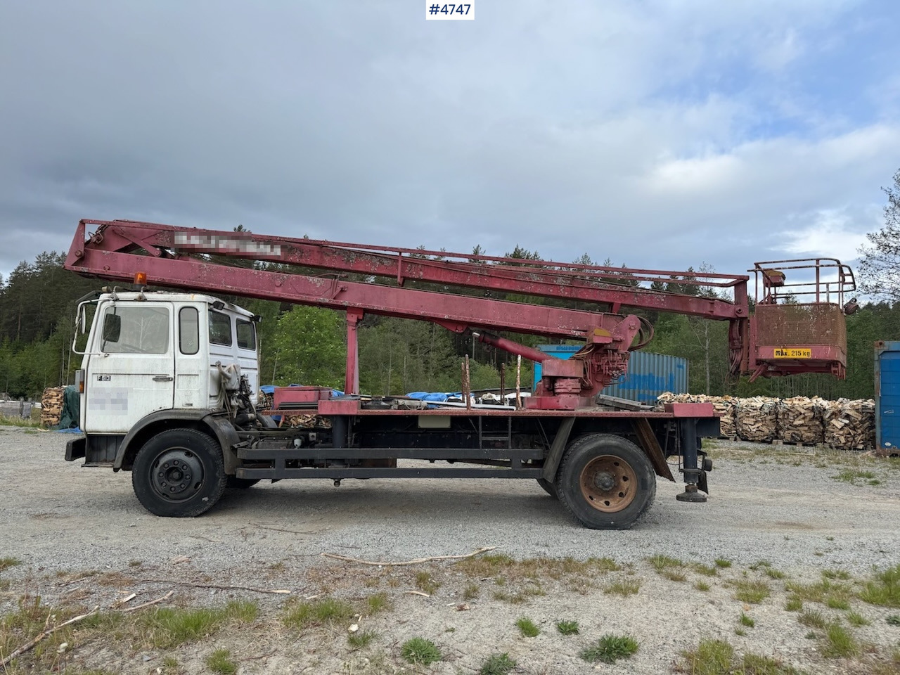 1979 Volvo F 613 w/lift - Vazdušna platforma montirana na kamion: slika 2 1979 Volvo F 613 w/lift - Vazdušna platforma montirana na kamion: slika 2