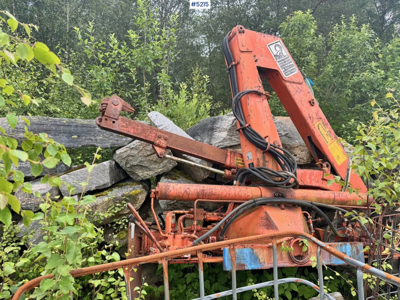 1980 HIAB 345 Truck Crane - Kran za kamion: slika 2 1980 HIAB 345 Truck Crane - Kran za kamion: slika 2