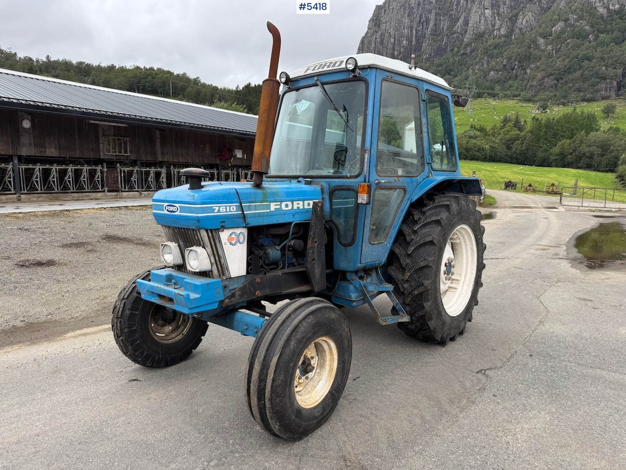 1982 Ford 7610 w/ front loader. - Traktor: slika 1 1982 Ford 7610 w/ front loader. - Traktor: slika 1