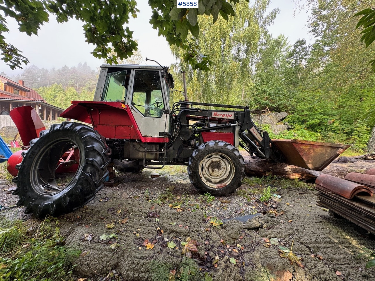 1983 Massey Ferguson 690 with front loader - Traktor: slika 3 1983 Massey Ferguson 690 with front loader - Traktor: slika 3