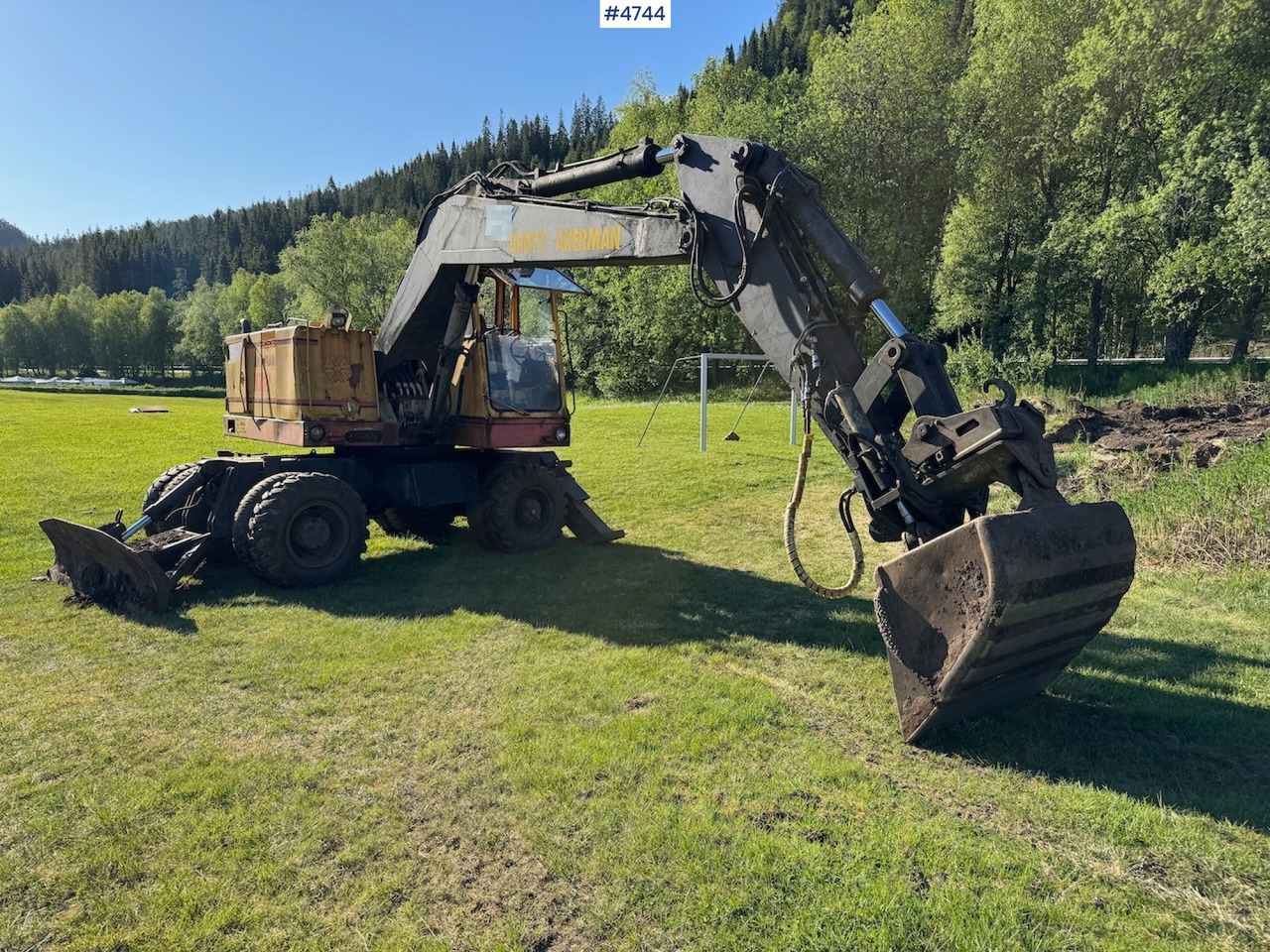 1985 Åkerman H7M B Wheel machine - Bager: slika 2 1985 Åkerman H7M B Wheel machine - Bager: slika 2