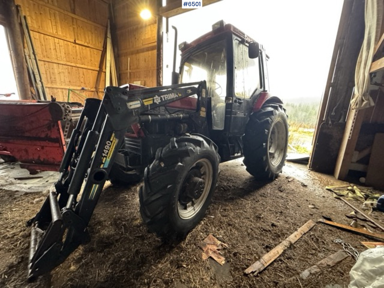 1987 Case IH 885XL tractor with Trima front loader - Traktor: slika 1 1987 Case IH 885XL tractor with Trima front loader - Traktor: slika 1