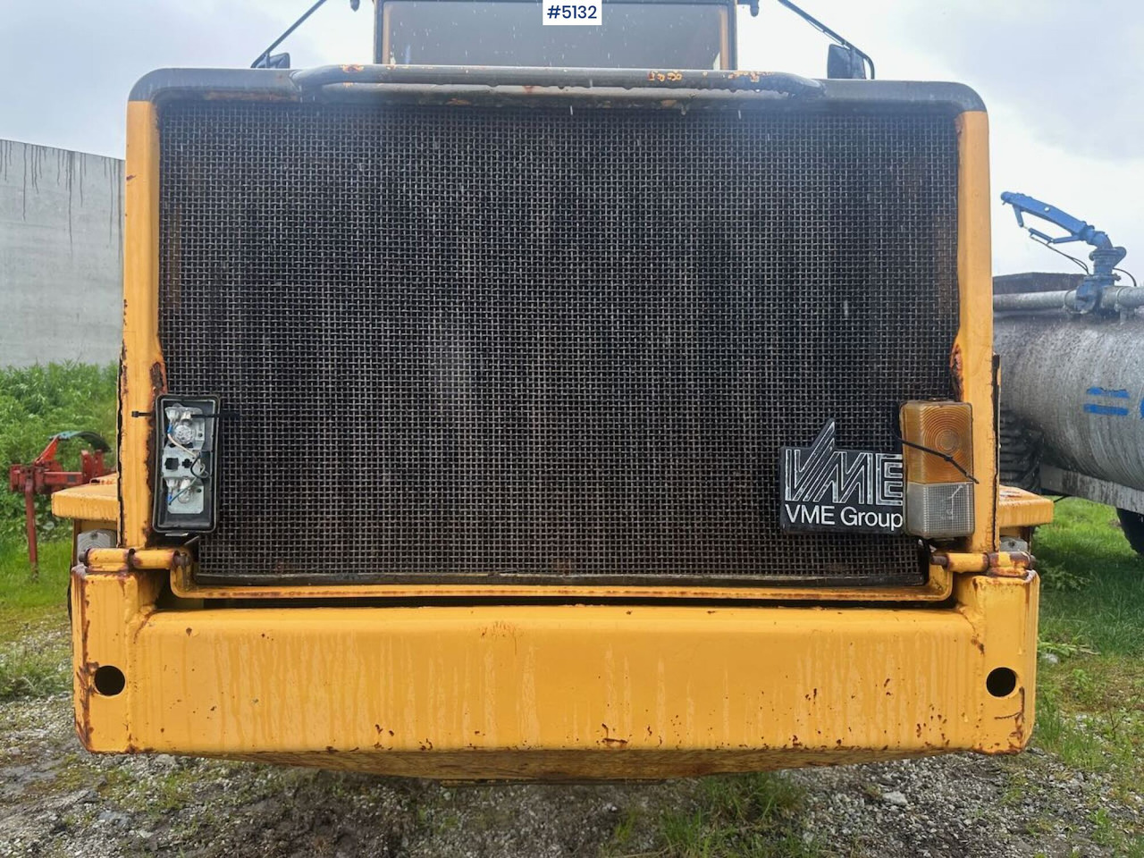 Zglobni kiper 1987 Volvo A20 6x4 dump truck w/ white plates. WATCH VIDEO.: slika 10