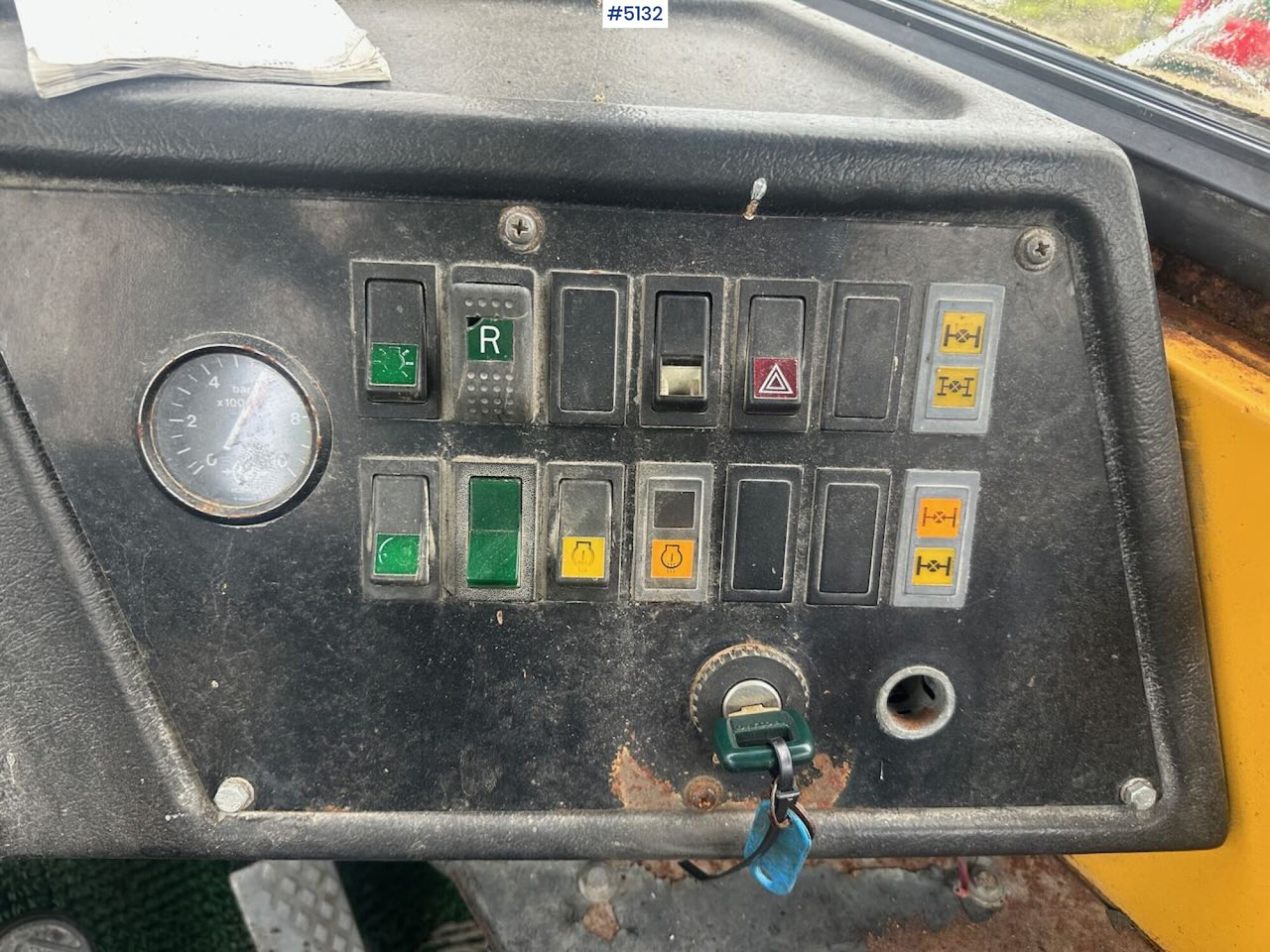Zglobni kiper 1987 Volvo A20 6x4 dump truck w/ white plates. WATCH VIDEO.: slika 17
