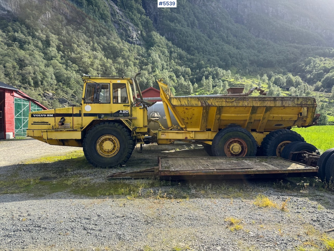 1989 Volvo A 20 6x6. - Zglobni kiper: slika 1 1989 Volvo A 20 6x6. - Zglobni kiper: slika 1