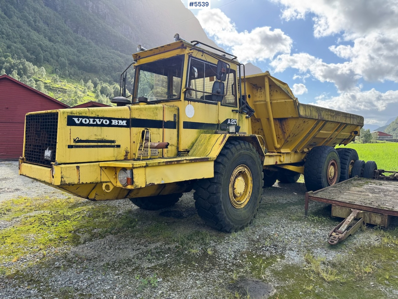 1989 Volvo A 20 6x6. - Zglobni kiper: slika 3 1989 Volvo A 20 6x6. - Zglobni kiper: slika 3