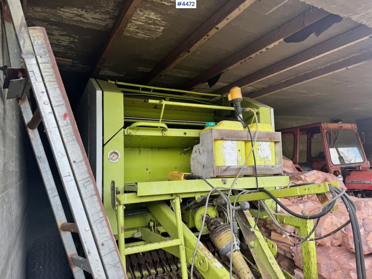 1990 Claas Rollant 46 Round Baler - Oprema za prevrtanje i razlaganje: slika 2 1990 Claas Rollant 46 Round Baler - Oprema za prevrtanje i razlaganje: slika 2