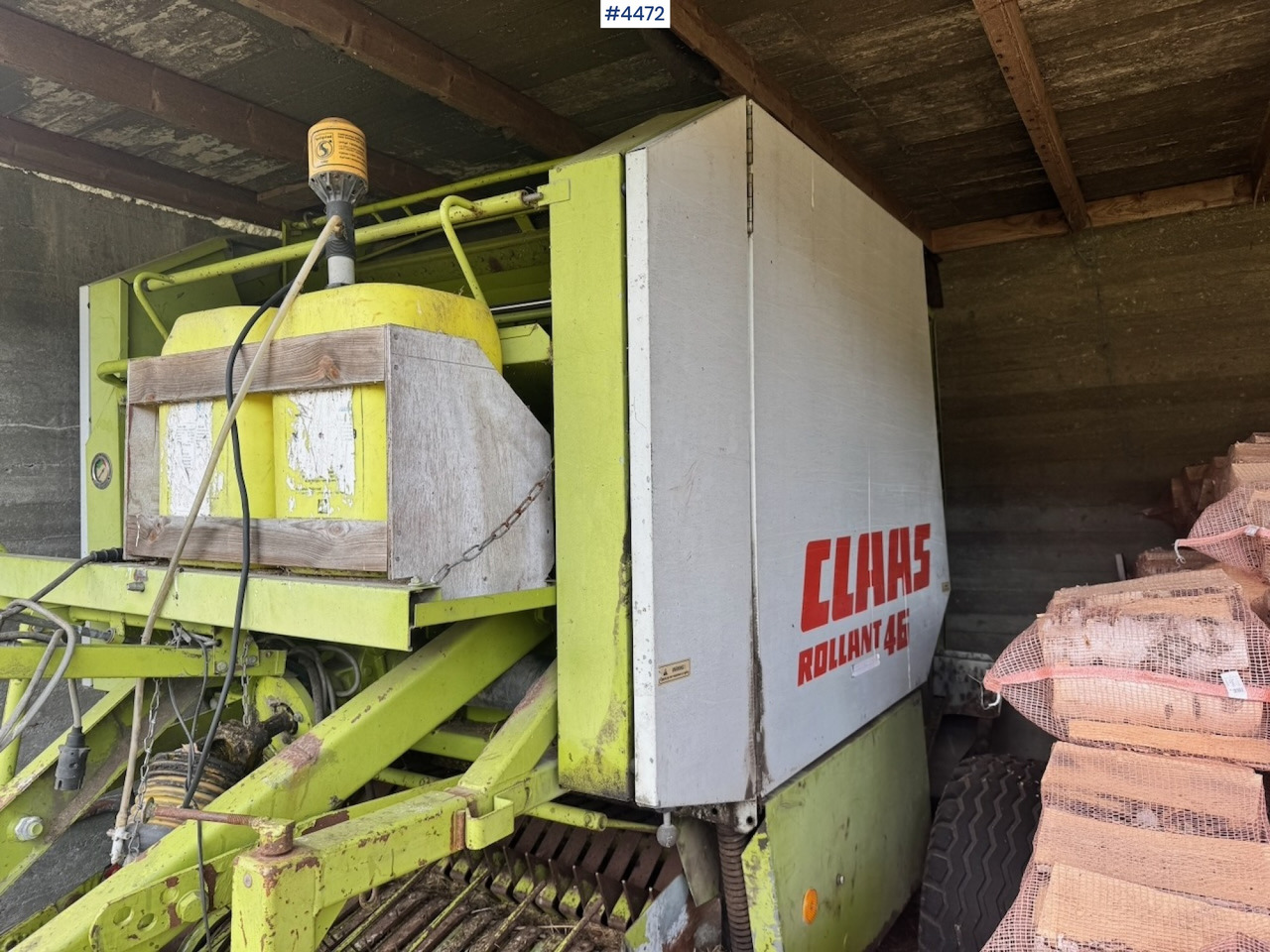 1990 Claas Rollant 46 Round Baler - Oprema za prevrtanje i razlaganje: slika 3 1990 Claas Rollant 46 Round Baler - Oprema za prevrtanje i razlaganje: slika 3