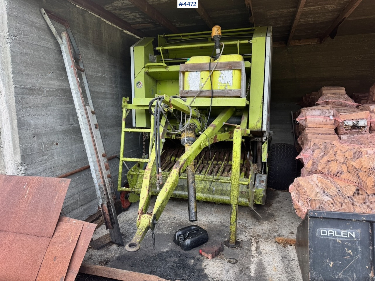 1990 Claas Rollant 46 Round Baler - Oprema za prevrtanje i razlaganje: slika 5 1990 Claas Rollant 46 Round Baler - Oprema za prevrtanje i razlaganje: slika 5