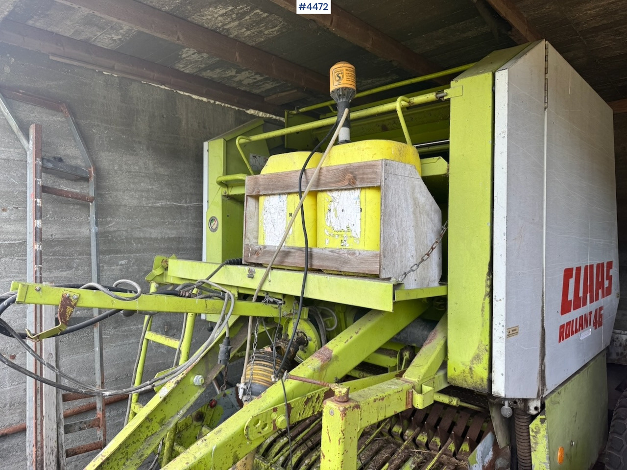 1990 Claas Rollant 46 Round Baler - Oprema za prevrtanje i razlaganje: slika 4 1990 Claas Rollant 46 Round Baler - Oprema za prevrtanje i razlaganje: slika 4