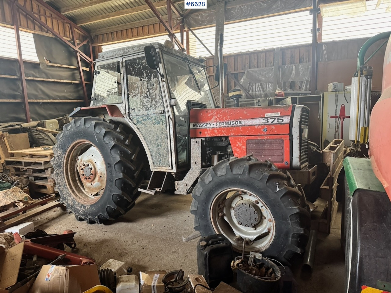 1990 Massey Ferguson 375 4x4 Tractor. - Traktor: slika 1 1990 Massey Ferguson 375 4x4 Tractor. - Traktor: slika 1