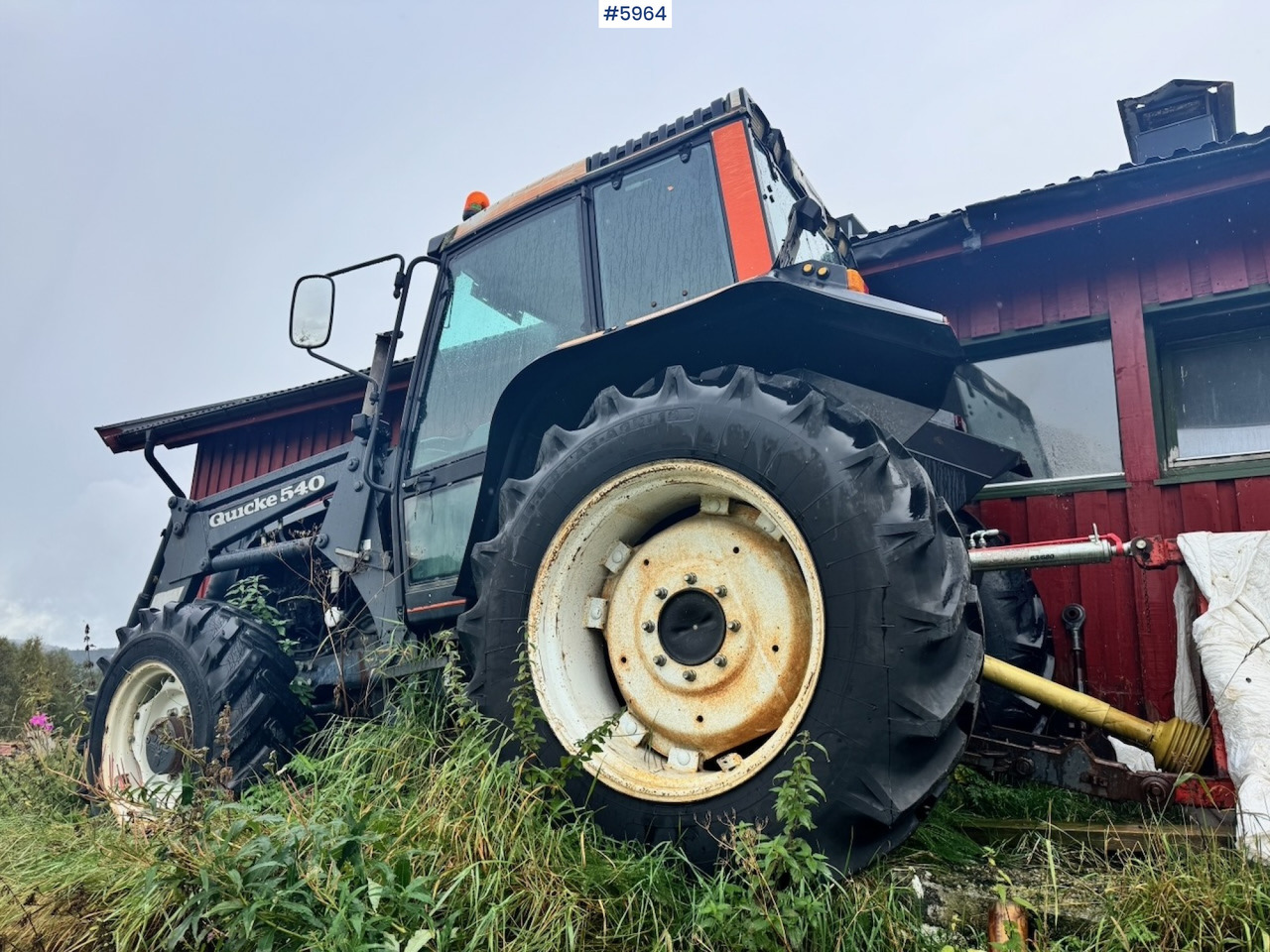 1991 Valmet 6100 Turbo with front loader and bucket - Traktor: slika 3 1991 Valmet 6100 Turbo with front loader and bucket - Traktor: slika 3