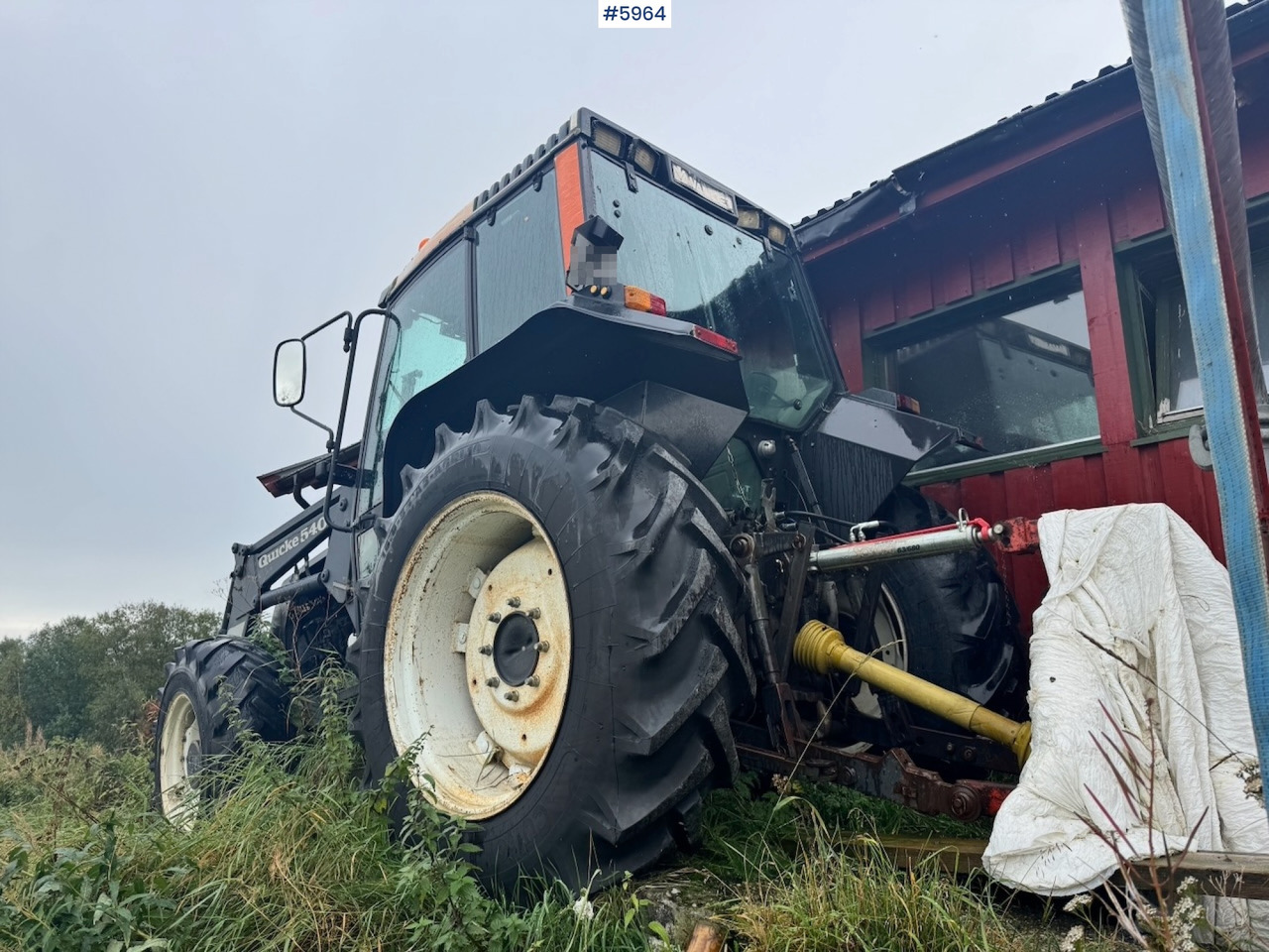 1991 Valmet 6100 Turbo with front loader and bucket - Traktor: slika 2 1991 Valmet 6100 Turbo with front loader and bucket - Traktor: slika 2